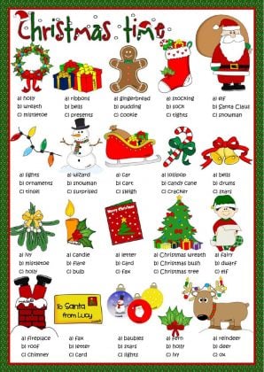 Free Printable Christmas Trivia Game Question And Answers  Merry