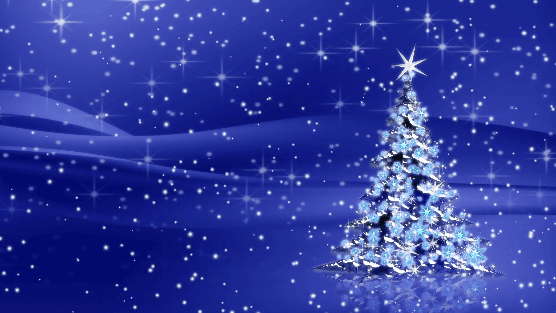 Blue Christmas Day Background