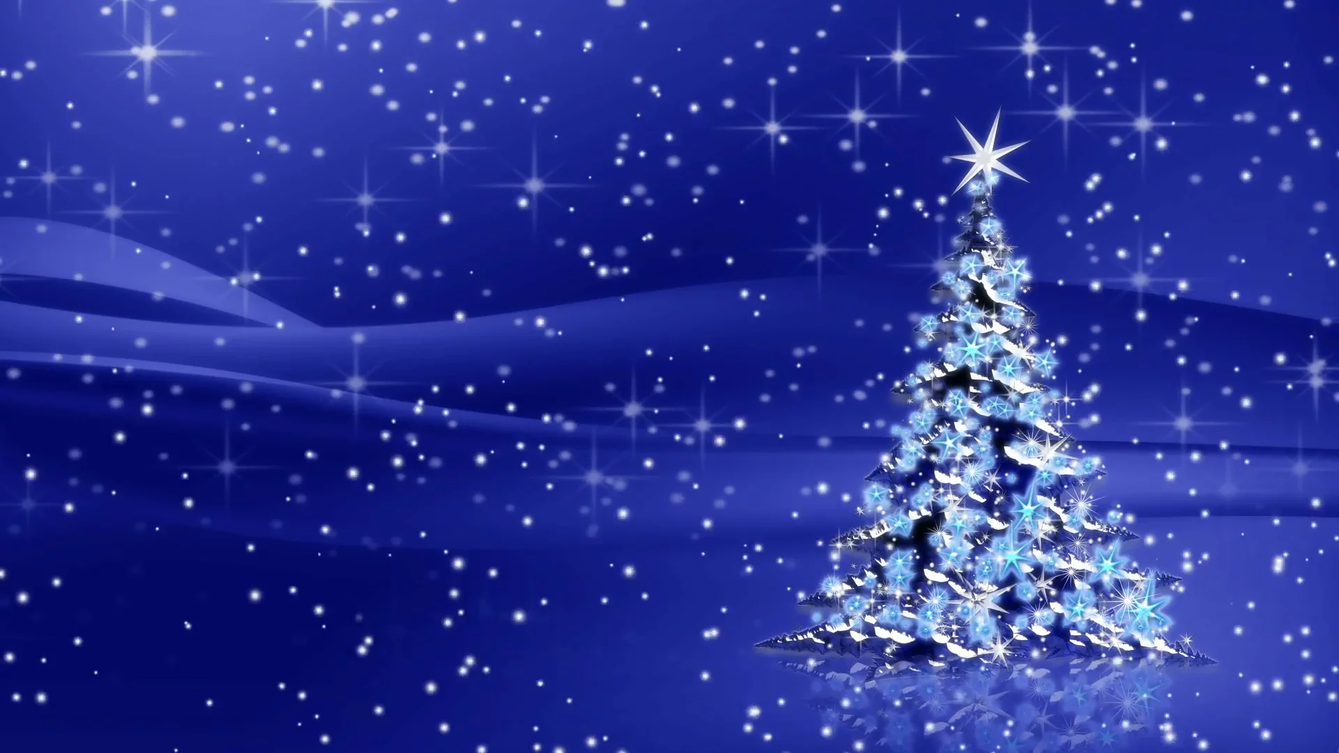 Blue Christmas Day Background