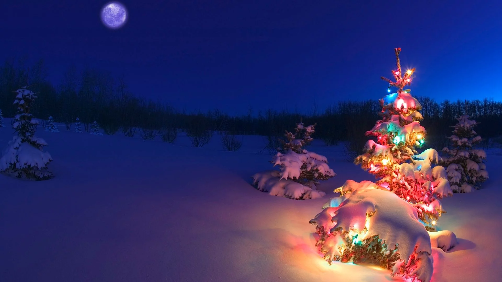 Christmas Light Background