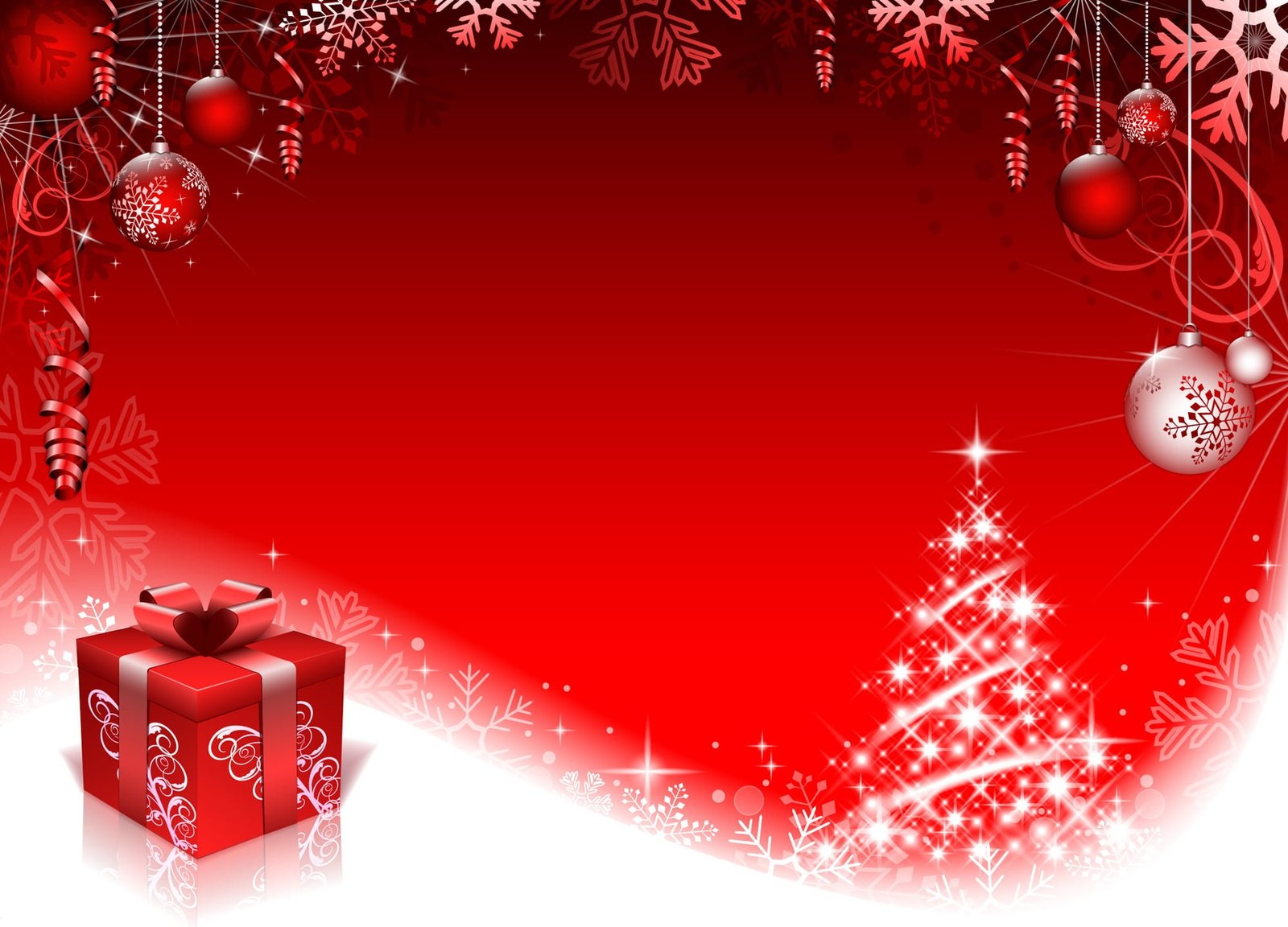 Red Background For Christmas Day 2018