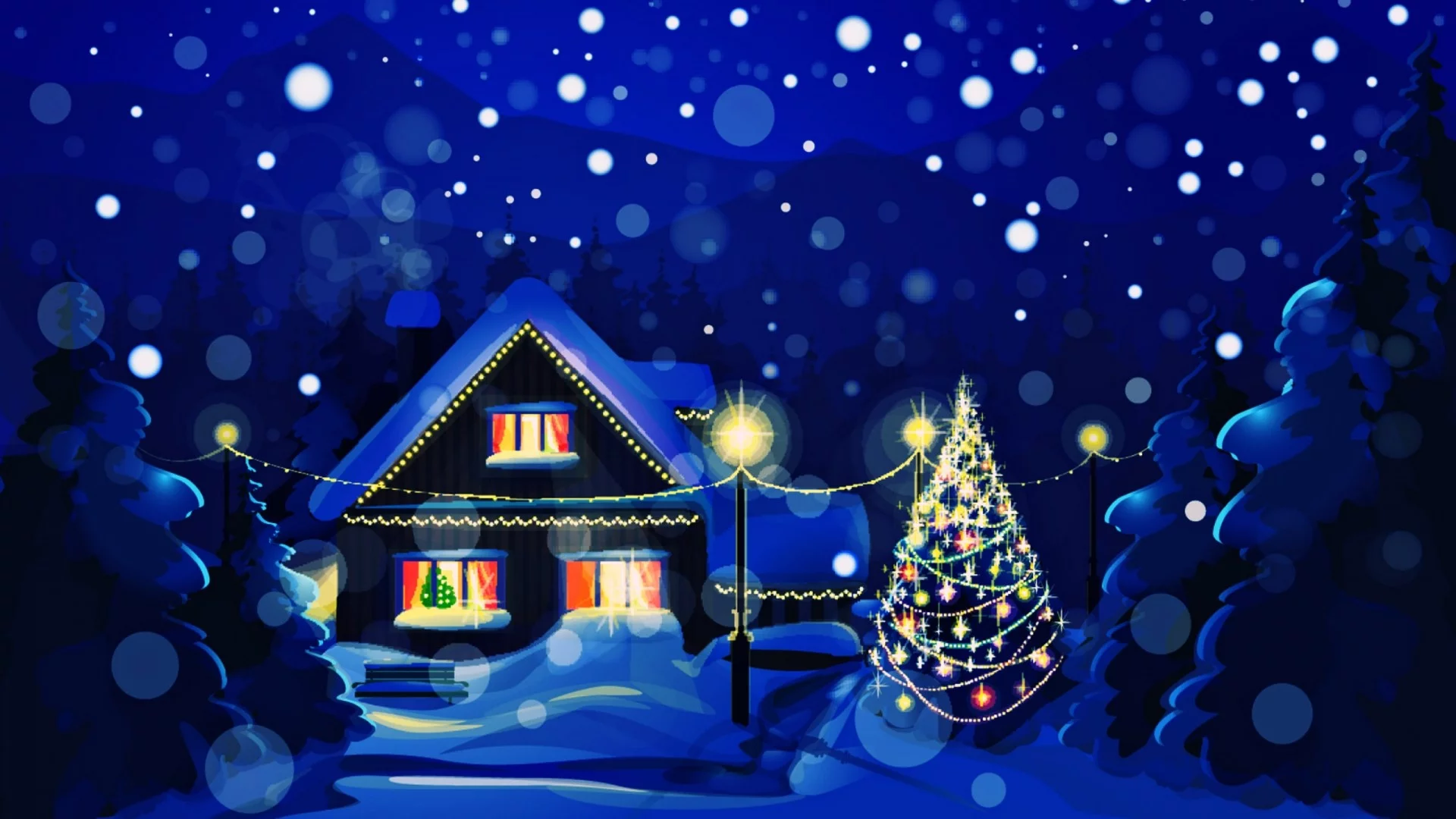 Merry Christmas HD Wallpaper